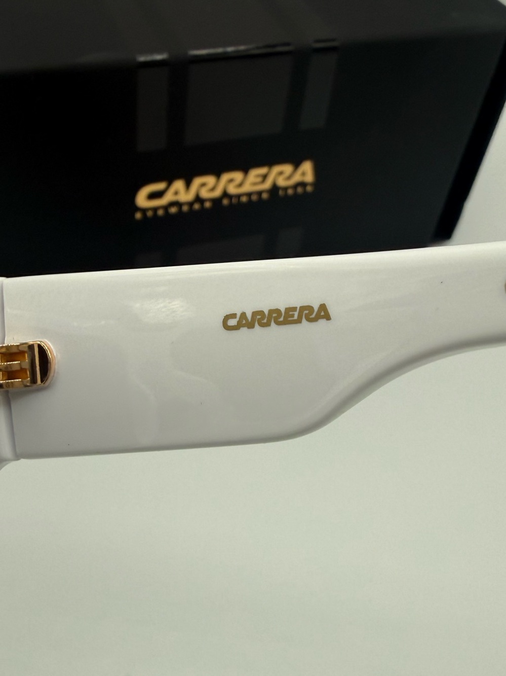 Carrera White & Gold Sunglasses - Carrera Brand - Picture 2 of 6